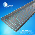 Galvanized Electrical Steel Perforated Cable Tray With CE UL